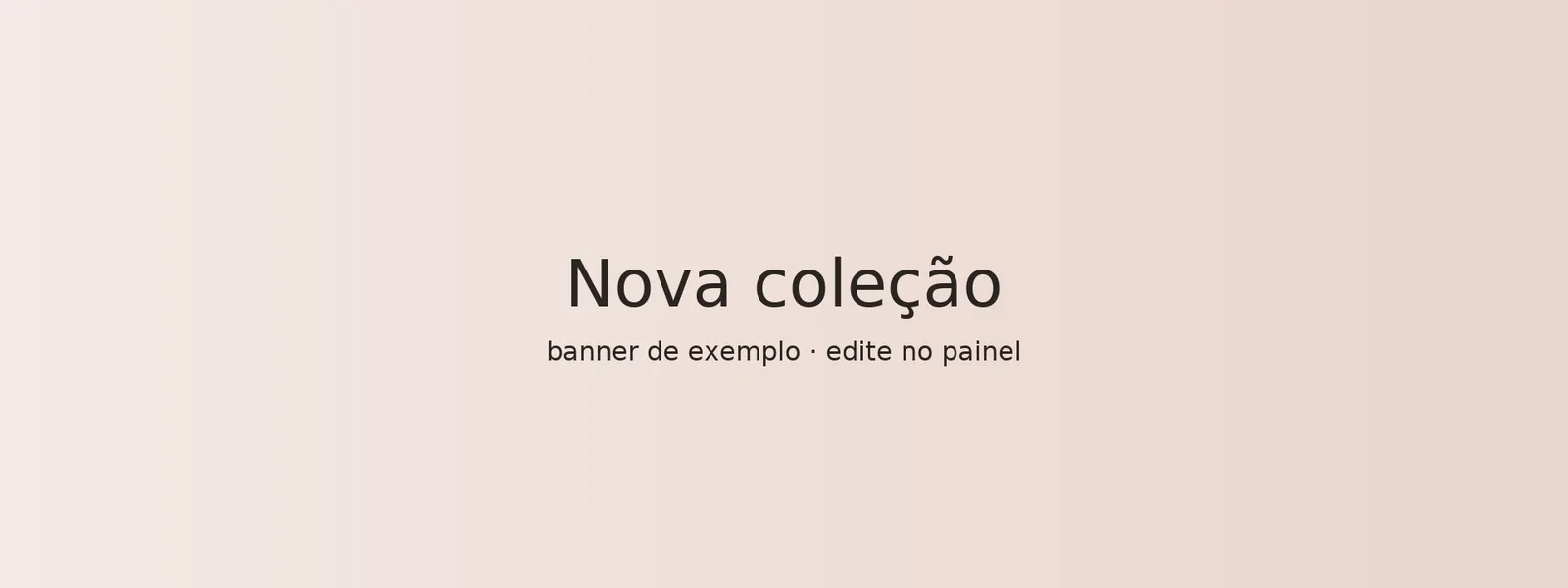 Nova coleção