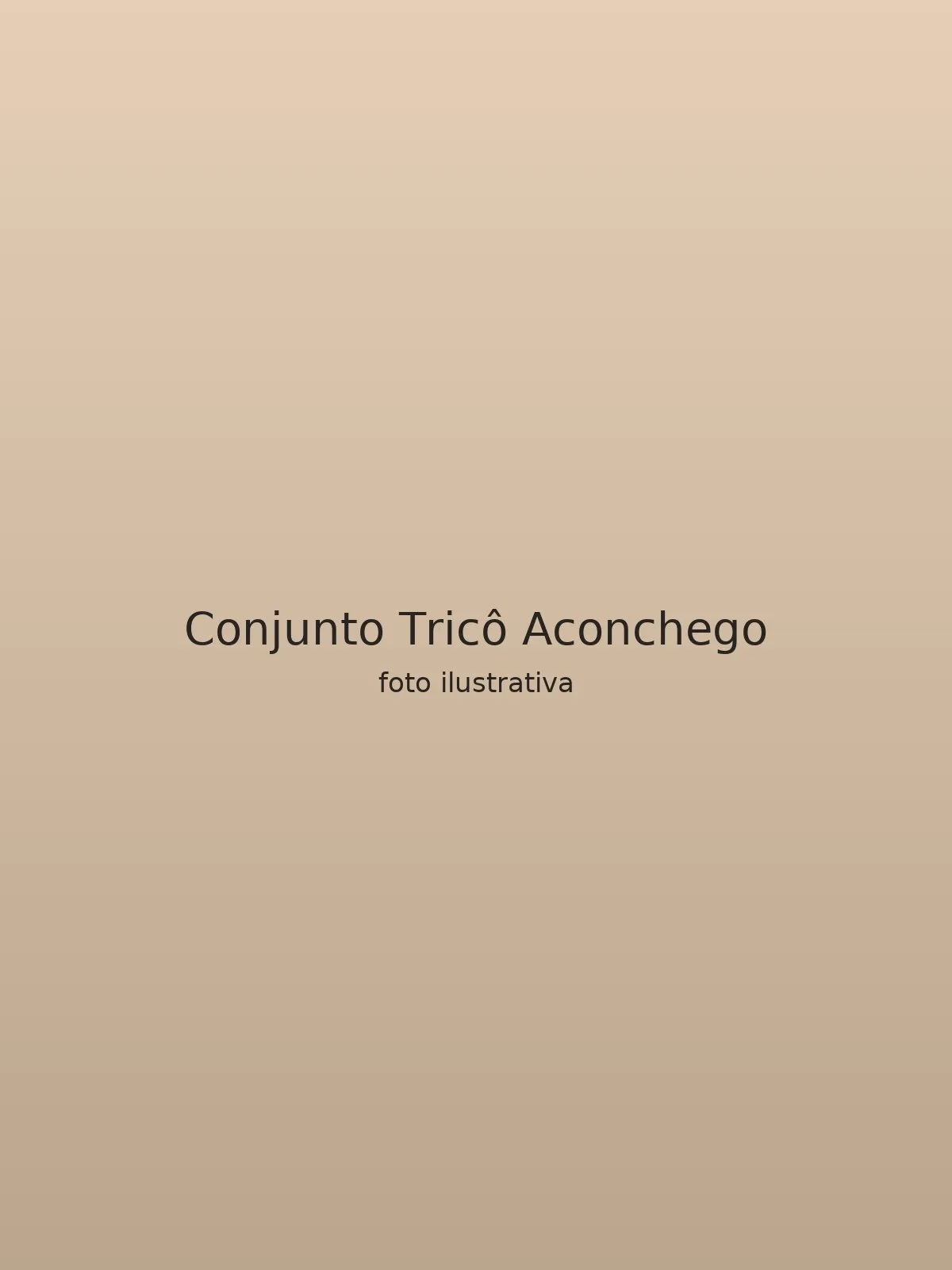 Conjunto Tricô Aconchego