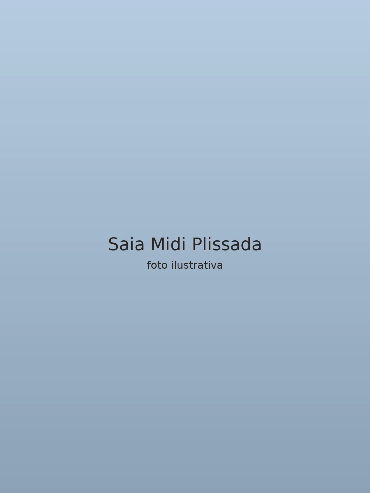 Saia Midi Plissada